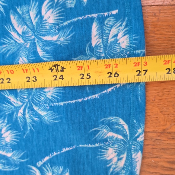 ST. JOHN'S BAY WOMEN'S BLUE PALM TREES TROPICAL TANK TOP PLUS SIZE XXL - Picture 10 of 10